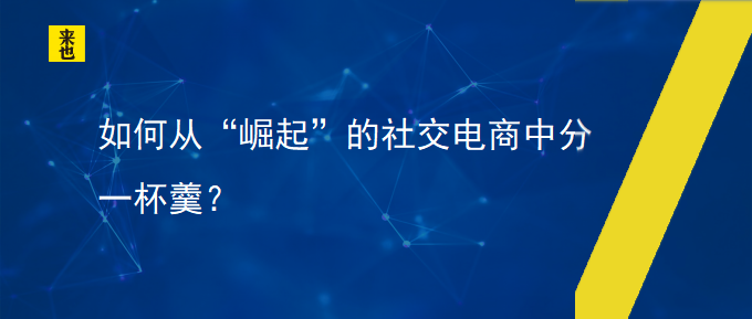 怎样从“崛起”的社交电商中分一杯羹？