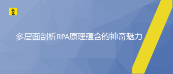 多层面剖析RPA原理蕴含的神奇魅力